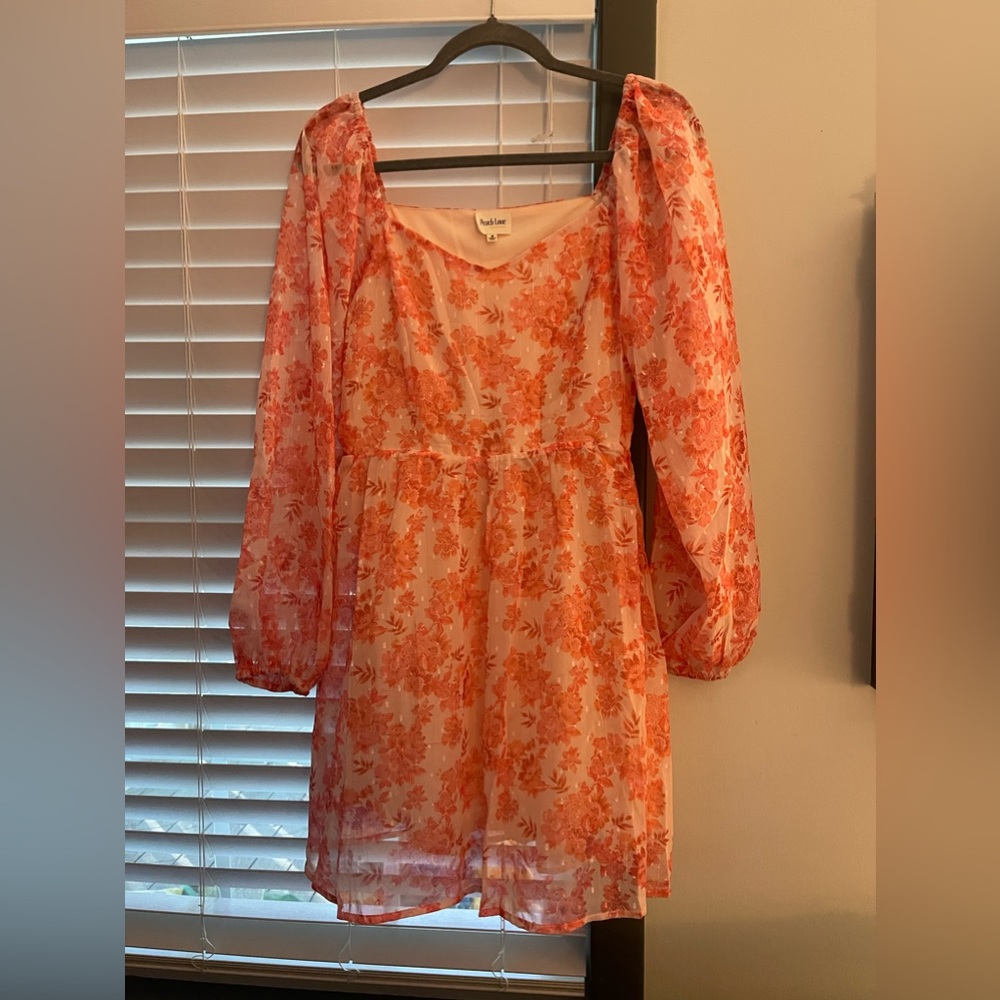 Peach love size medium NWT